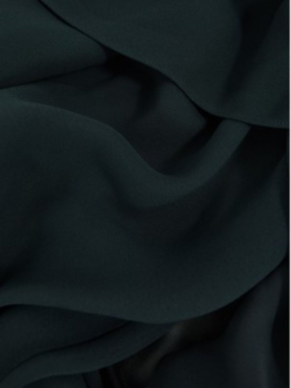 REISS Teal Green Cape Dress - Picture 4 of 8